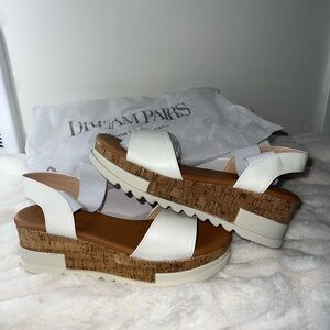 Open Toe Platform Wedges